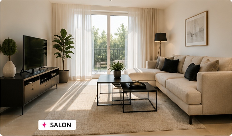 Salon impeccable